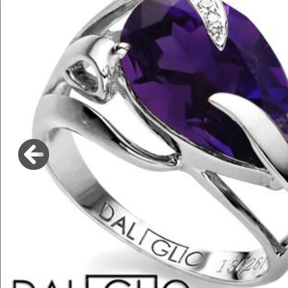 Beautiful Amethyst ring - Picture 3 of 4